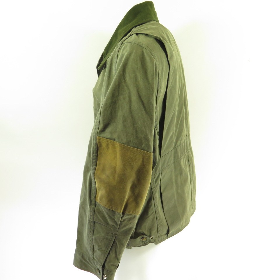 CC Filson Tin Shelter Cloth Jacket Mens M Green Style 423N Canvas ...