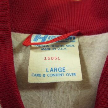 Vintage 80s Snap On Tools Jacket Large Racing Mechanic Red Embroidered ...