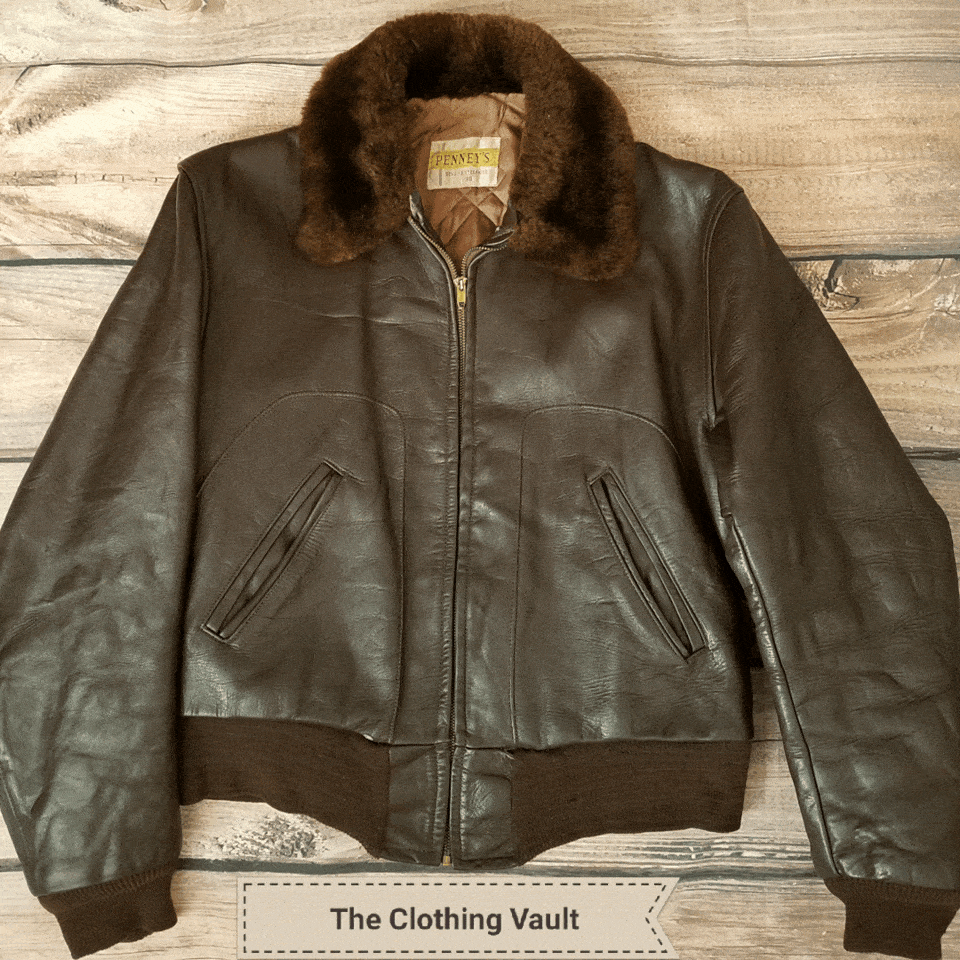 Featured Fall Vintage Leather Jacket | The Clothing Vault