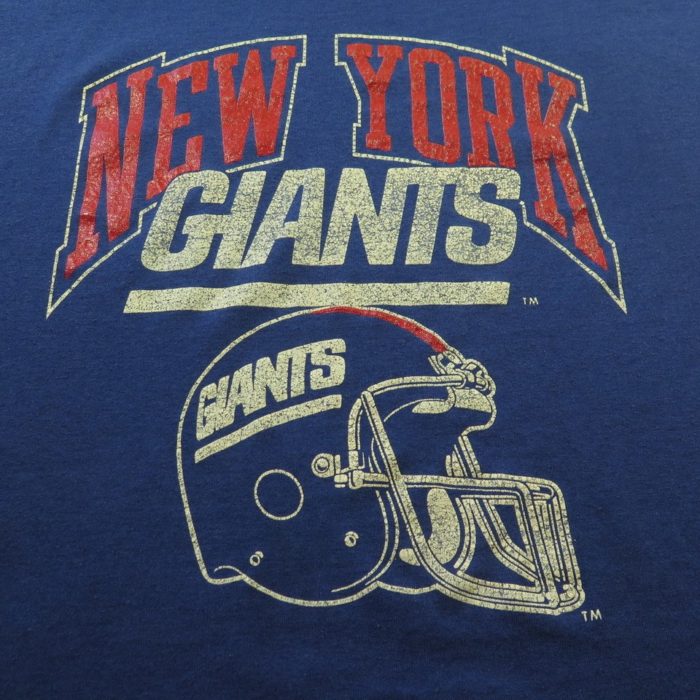 Vintage 80s Giants Champion Sport T-Shirt Mens XL New York Football 50/ ...