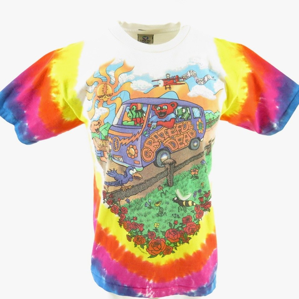 Liquid Blue, Shirts, Dancing Bears Grateful Dead T Shirt