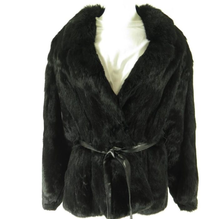 Black-rabbit-fur-overcoat-belted-H30R-1-1