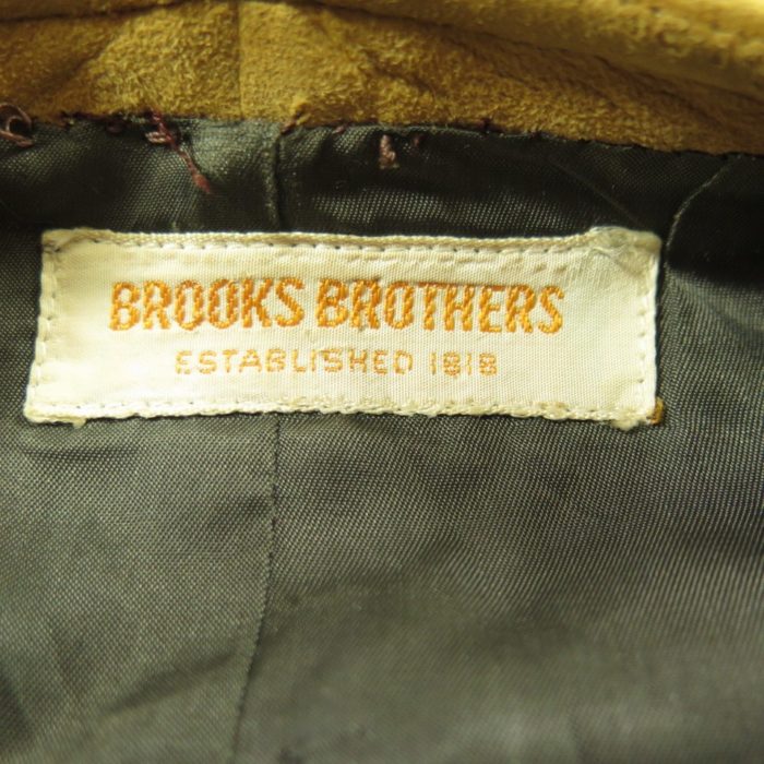 Vintage 60s Brooks Brothers Suede Vest Medium or Tight Large Golden ...