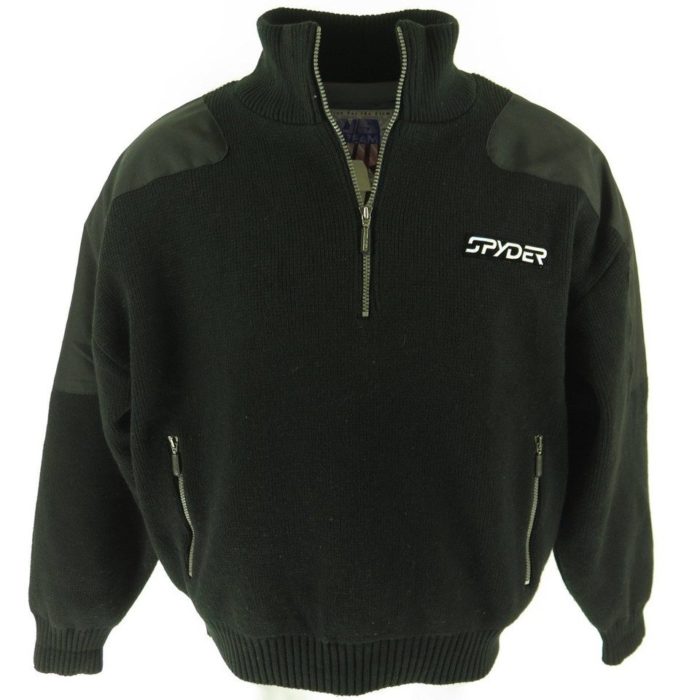 Spyder-black-pullover-sweater-H41G-1
