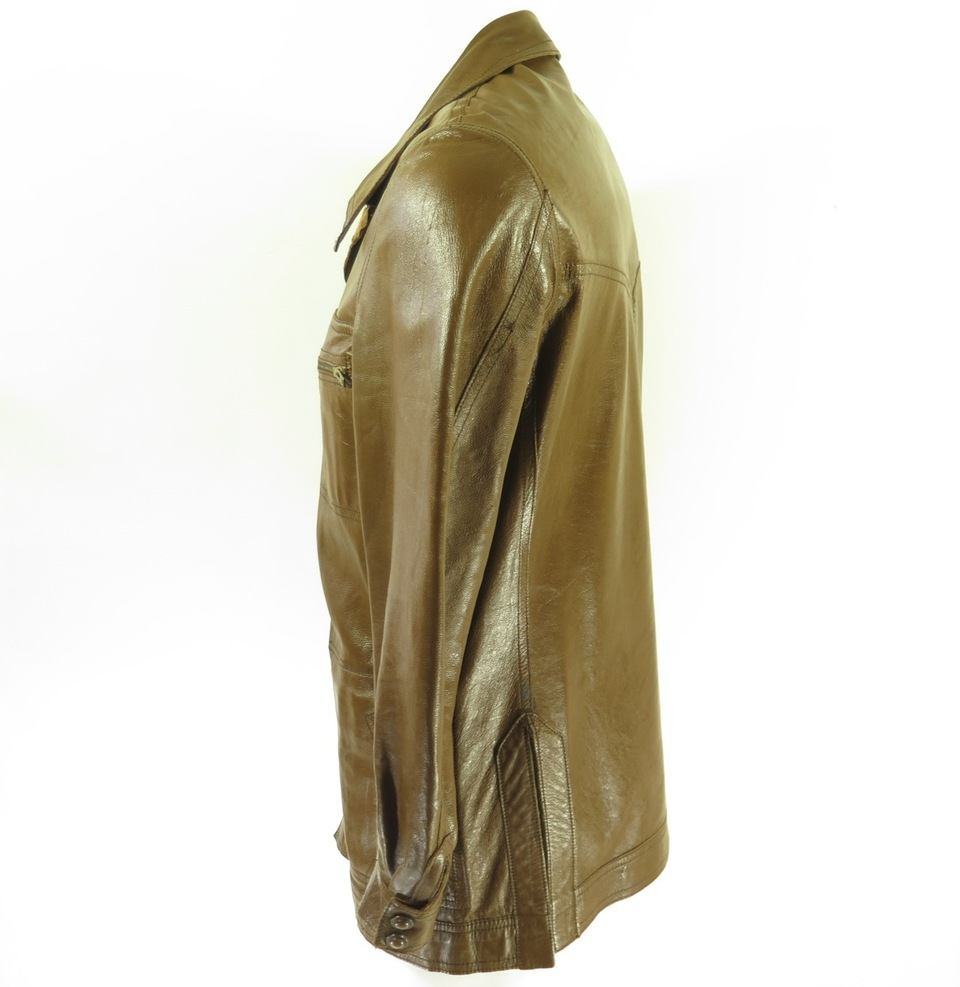 Vintage 60s Reversible Leather Suede Jacket Large Bohemian Retro Style ...