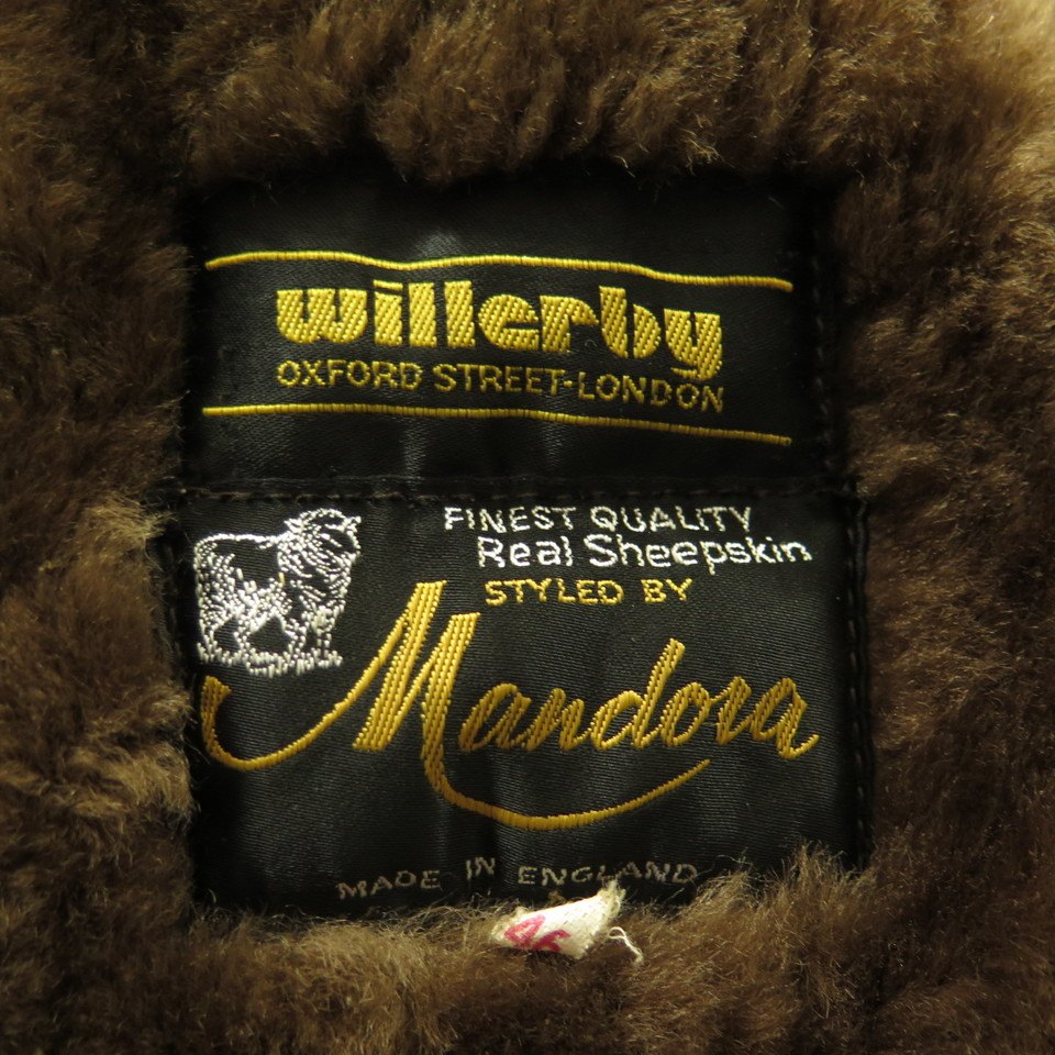 mandora sheepskin coat