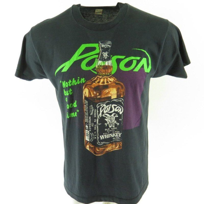 poison nothin but a good time shirt