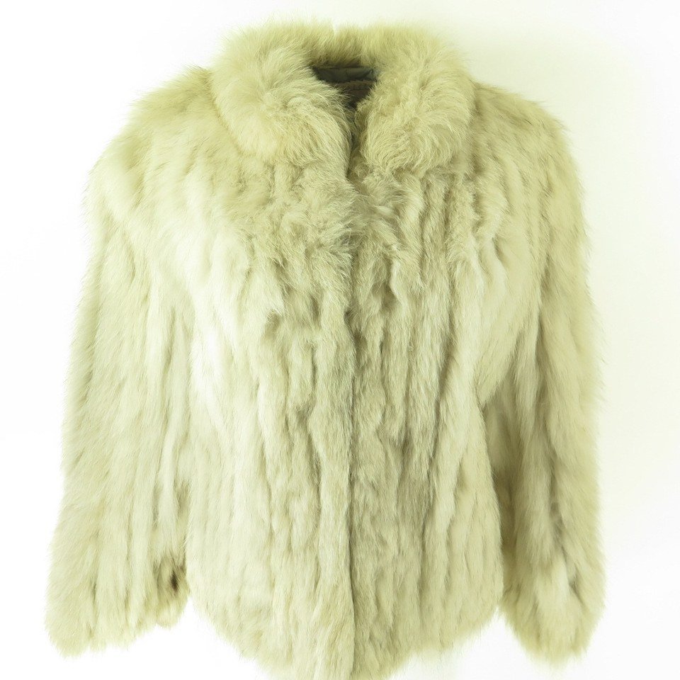 Saga Fox Vintage Fur Jacket ~ Women's Size Medium ~ Very Nice Condition
