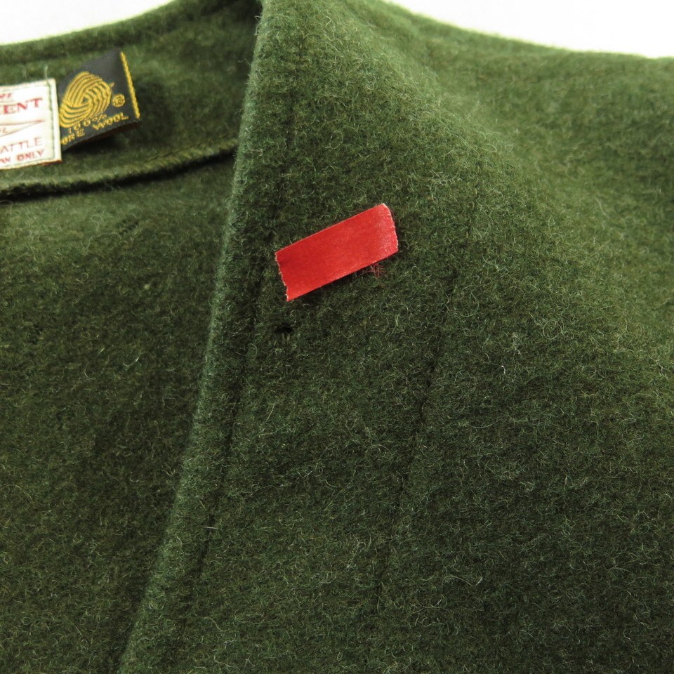 Vintage 90s CC Filson Mackinaw Vest M Virgin Wool Green Hunting | The ...