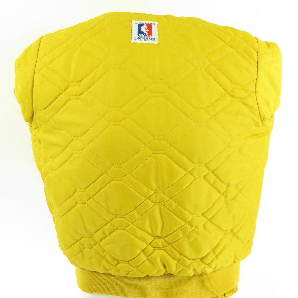 Vintage 80s LA Lakers Starter Jacket S NBA Basketball Los Angeles USA