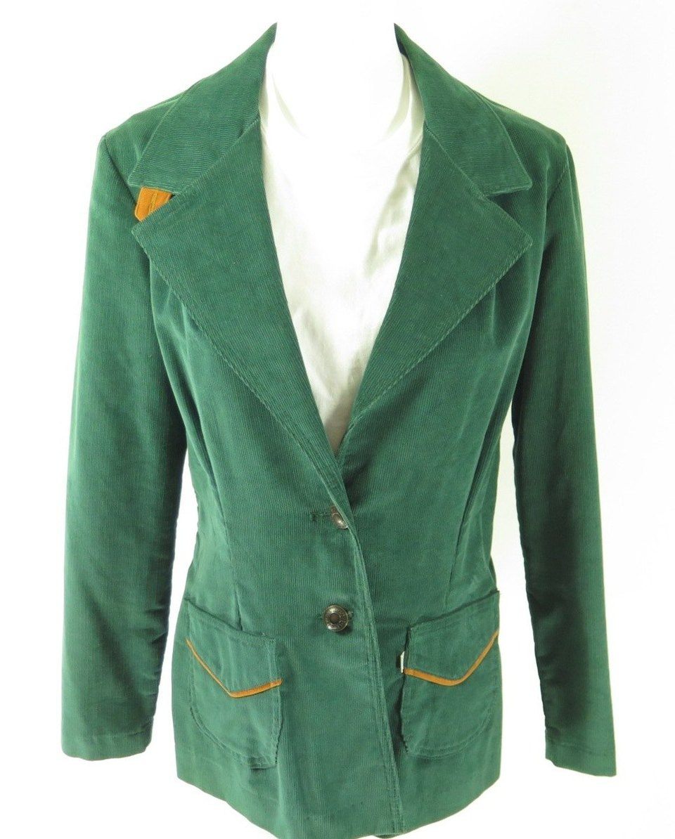 green dress jacket womens