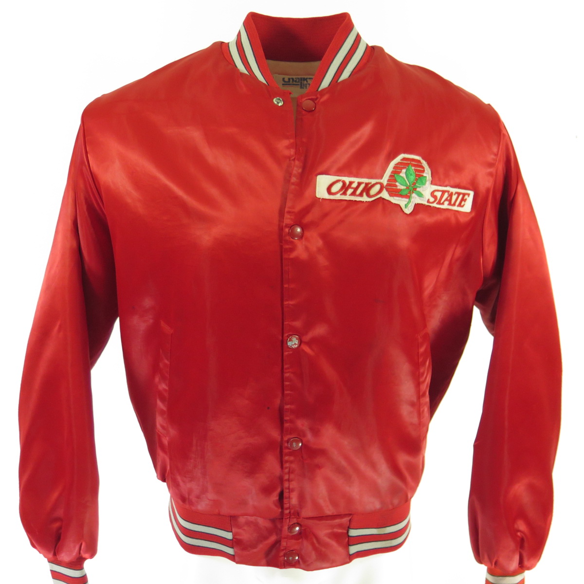 Vintage Ohio State Buckeyes Leather Varsity Jacket - Maker of Jacket