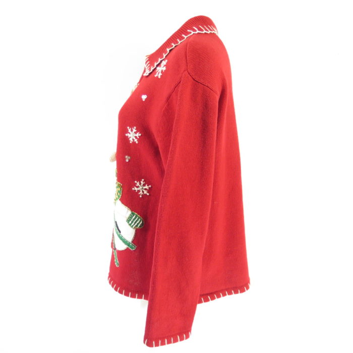 red-ugly-snowman-cardigan-I19S-3