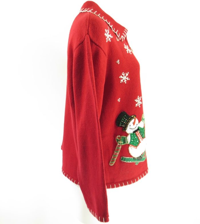 red-ugly-snowman-cardigan-I19S-4