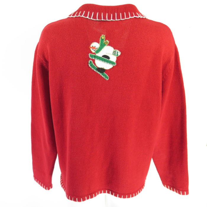 red-ugly-snowman-cardigan-I19S-5