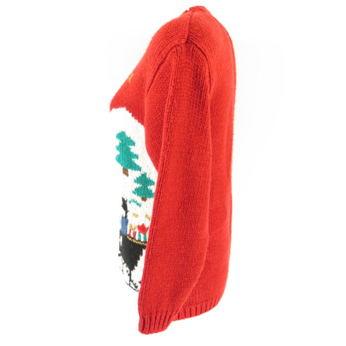 ugly-red-christmas-sleigh-sweater-I19B-2
