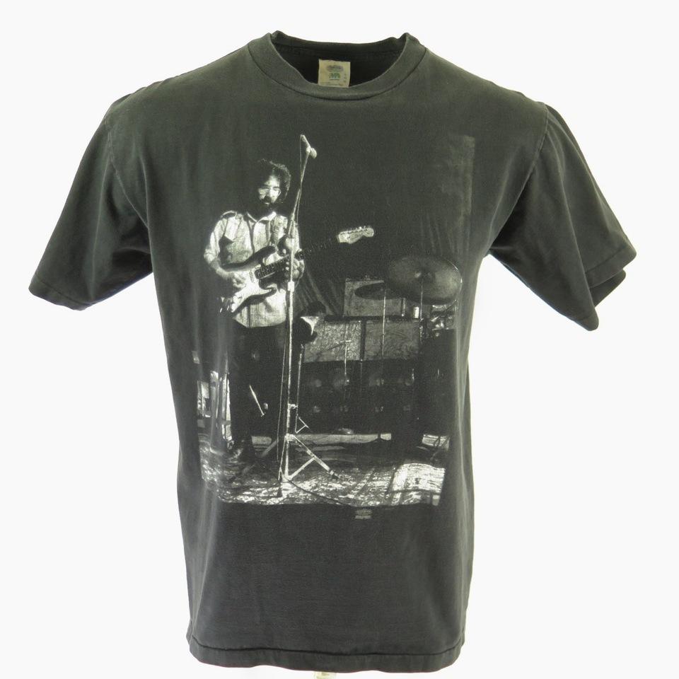 Vintage 90s Jerry Garcia T-Shirt L Grateful Dead Band Winterland 