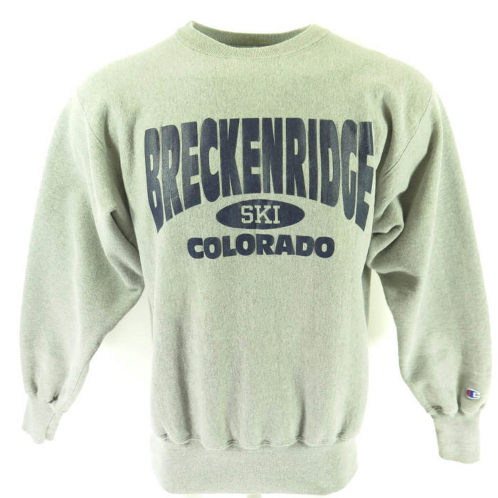 Vintage 90s Breckenridge Champion Sweatshirt XL Reverse Weave 