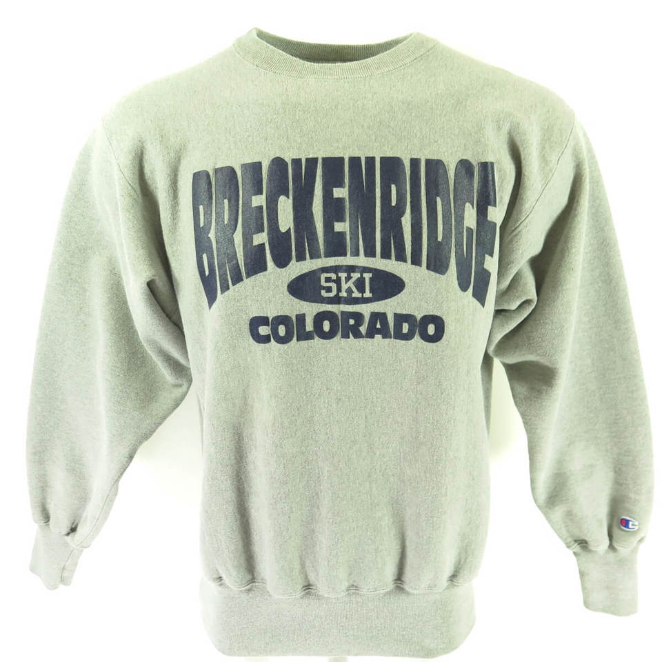 Vintage 90s Breckenridge Champion Sweatshirt XL Reverse Weave Skiing  Paradise