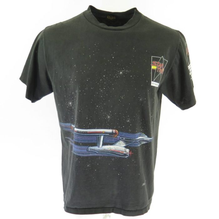 Vintage 80s Star Trek T-Shirt XL 25th Anniversary TV Show