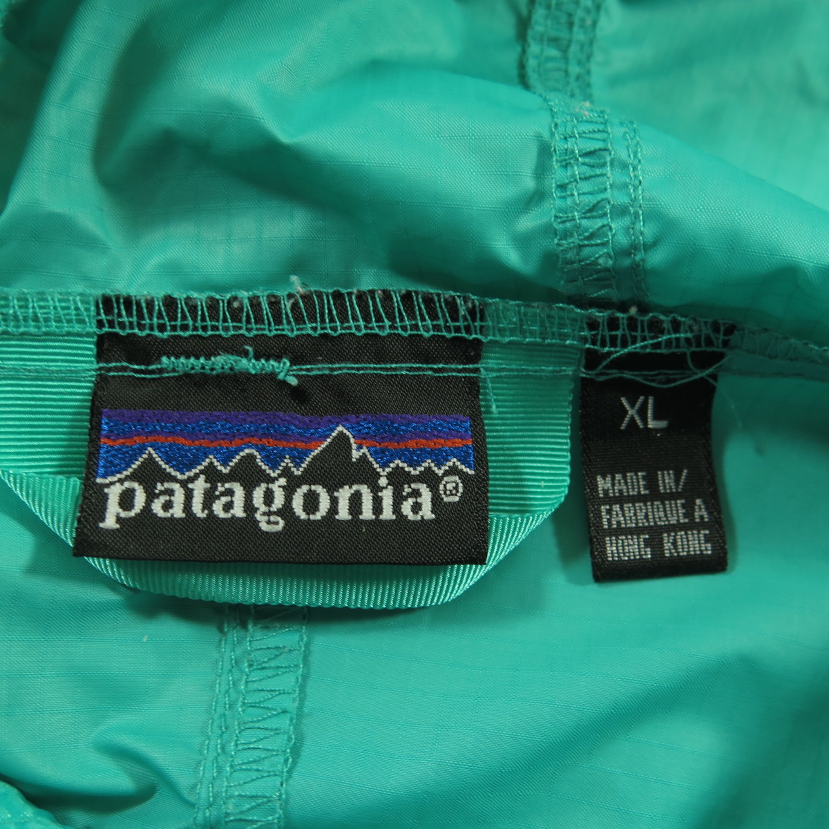 Vintage Patagonia Anorak Windbreaker Jacket Mens XL Packable Hooded ...