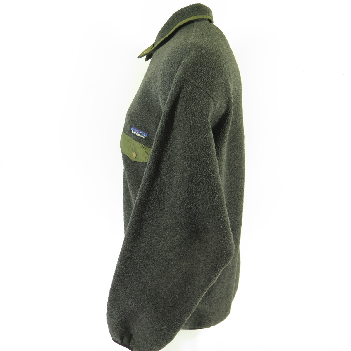 Vintage 90s Patagonia Fleece Jacket Mens XL Charcoal Synchilla USA made |  The Clothing Vault