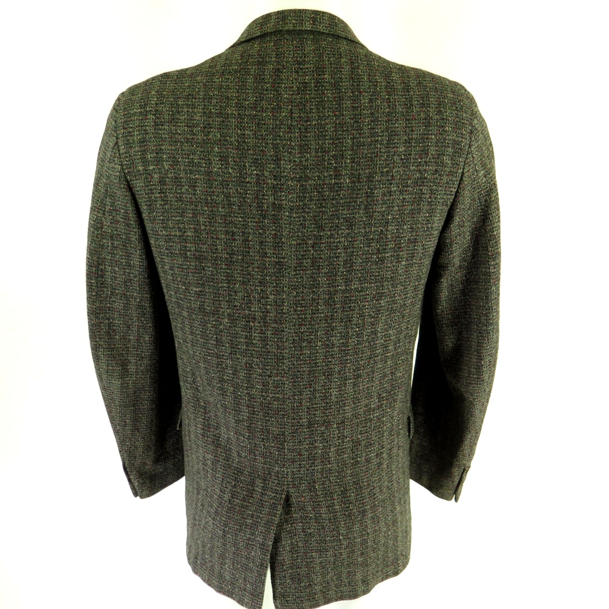 Vintage 50s Tweed Sport Coat Jacket 40 Long Bakelite Buttons Union Made ...