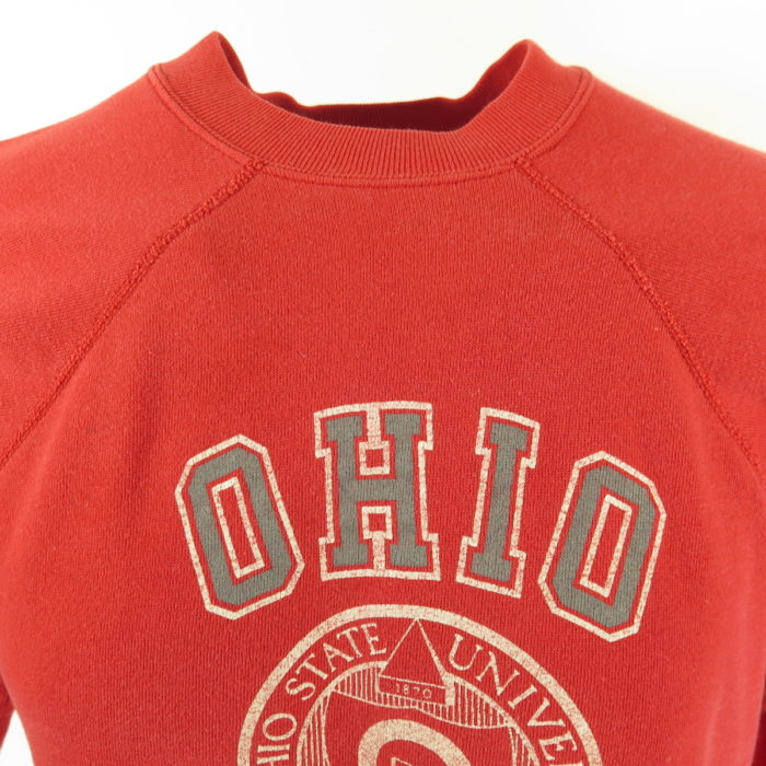 Vintage 80s Champion Ohio State University Sweatshirt L Crest