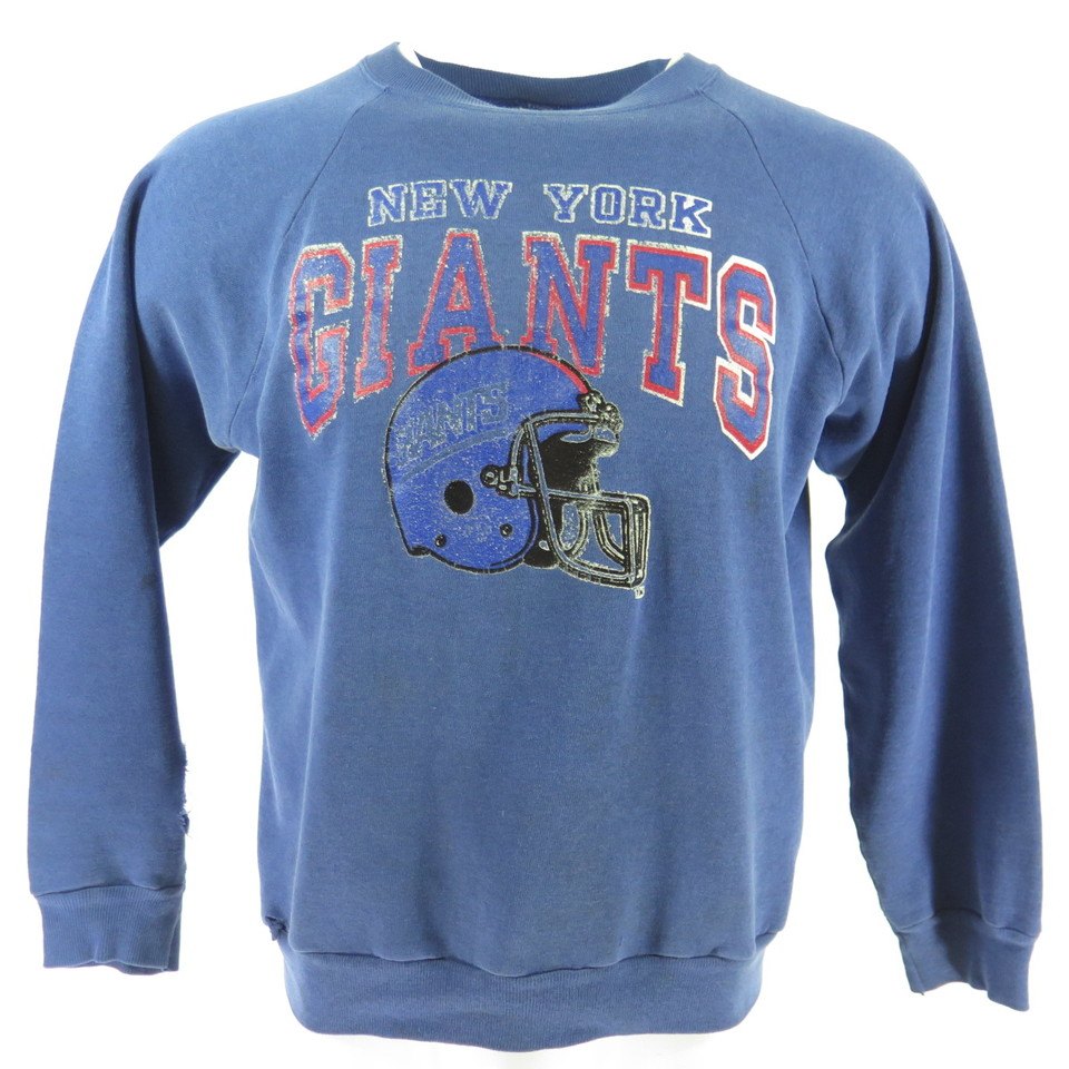 New York Giants Vintage 90's NFL Crewneck Sweatshirt White / M