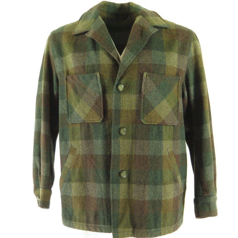 Vintage 50s Field Stream Plaid Jacket 
