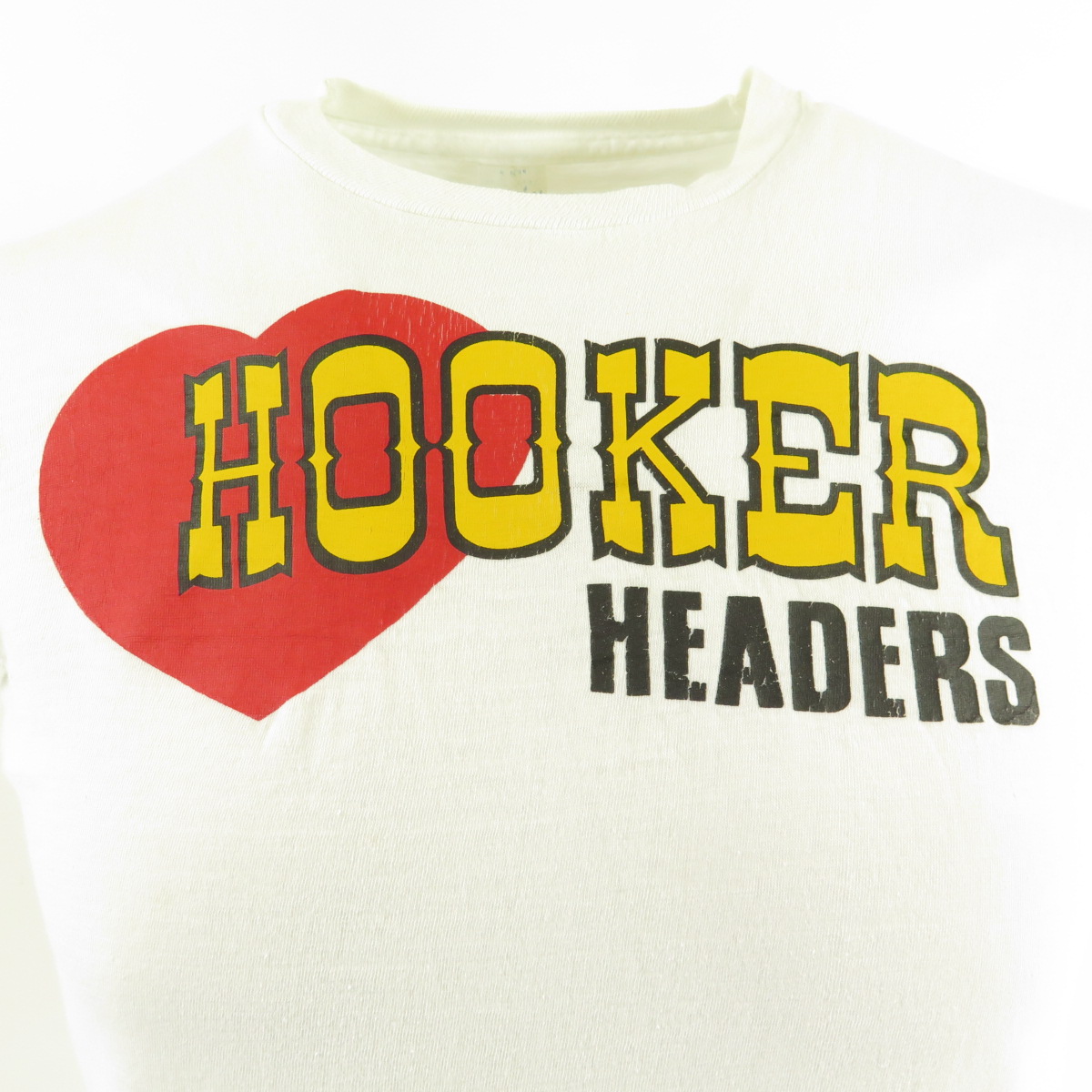 Vintage 70s Hooker Headers T-Shirt L Derby Racing Retro | The Clothing Vault