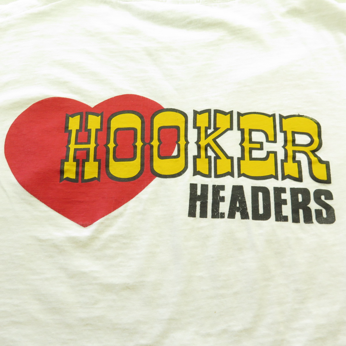 Vintage 70s Hooker Headers T-Shirt L Derby Racing Retro | The Clothing Vault