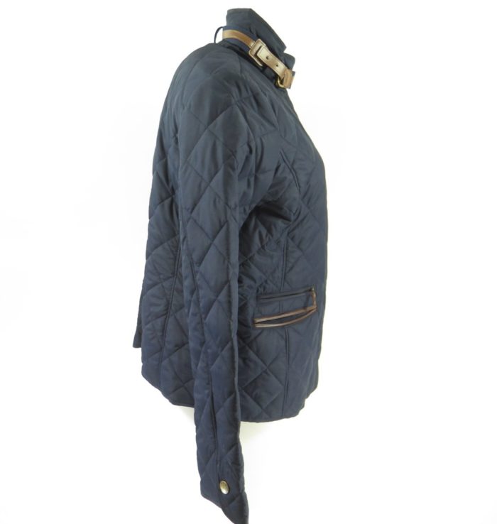 Ralph Lauren Equestrian Jacket Womens M Insulated Quilted Blue | The ...