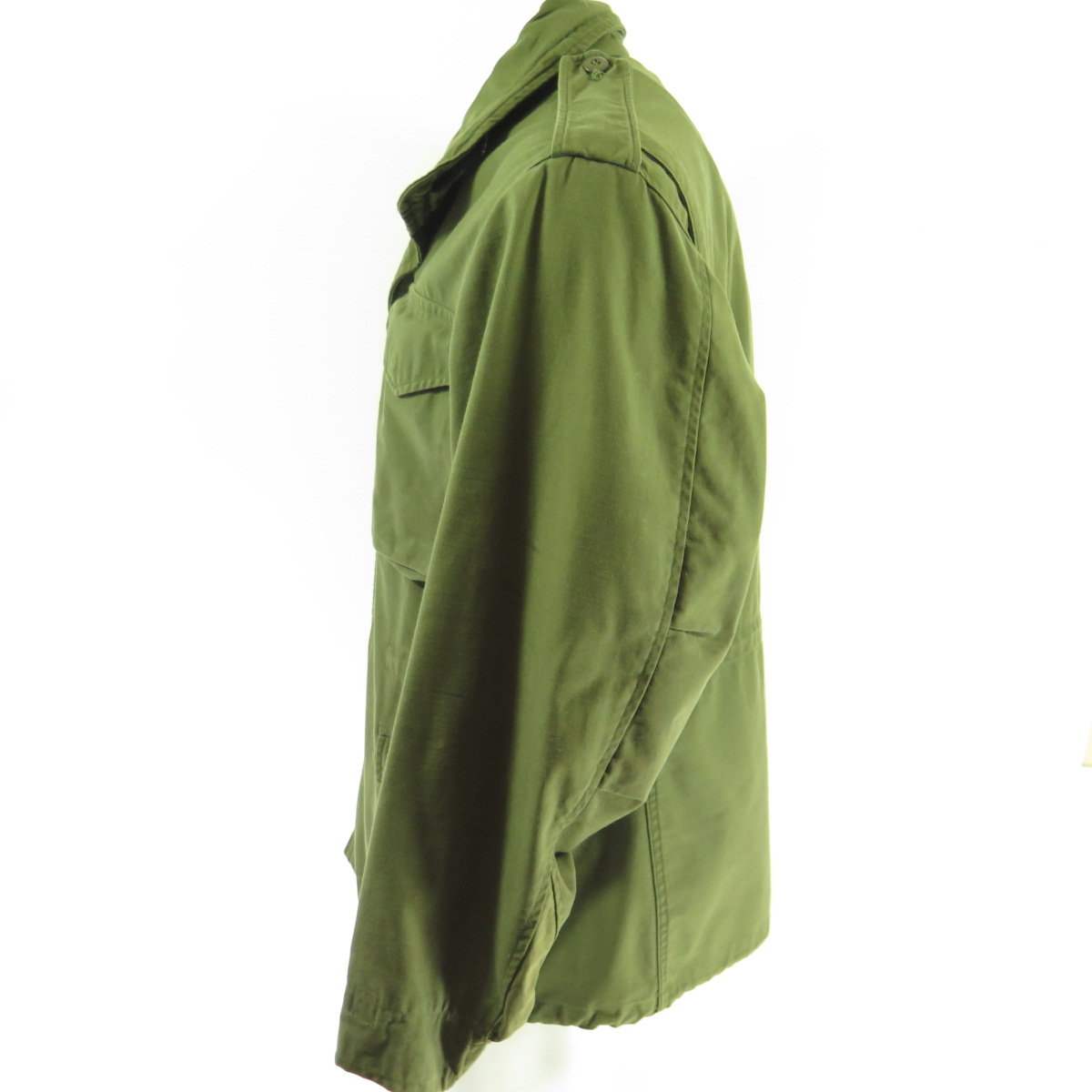 Vintage 60s M-65 OG-107 Field Jacket M Vietnam Nylon Sateen | The