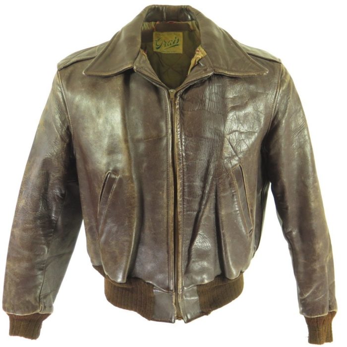 50s-motorcycle-biker-distressed-genuine-pony-jacket-H86B-1