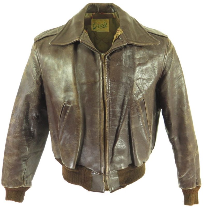 Vintage 50s Rockabilly Leather Jacket M Union Made Motorcycle | The ...