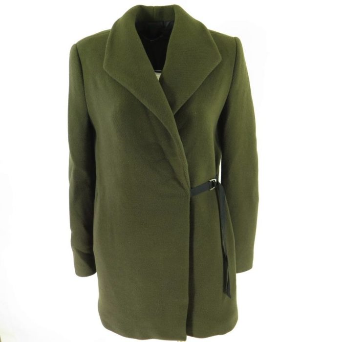 Zara-womens-overcoat-coat-green-H82U-1
