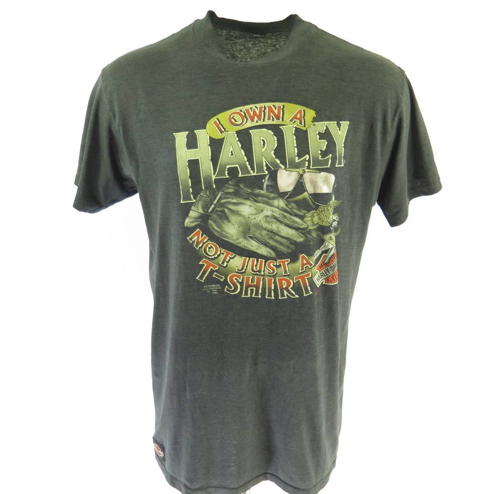 Vintage 90s 3D Emblem Harley Davidson T Shirt XL Not Just a