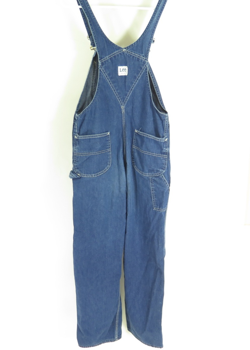 Vintage 60s Lee Jeans Denim Overalls Coveralls Medium Work Original ...