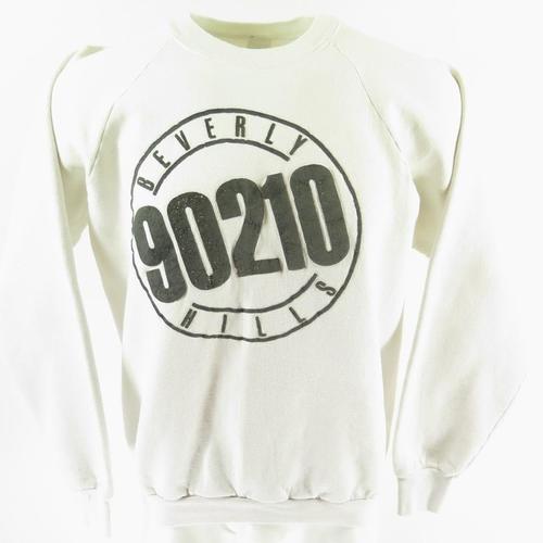 Vintage Men's Sweatshirt - White - XXL