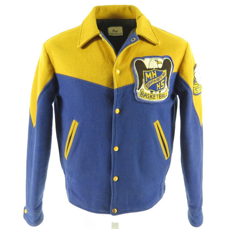 high school basketball jacket