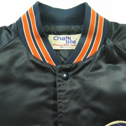 Chicago Bears Chalk Line Satin Jacket – Vintage Strains