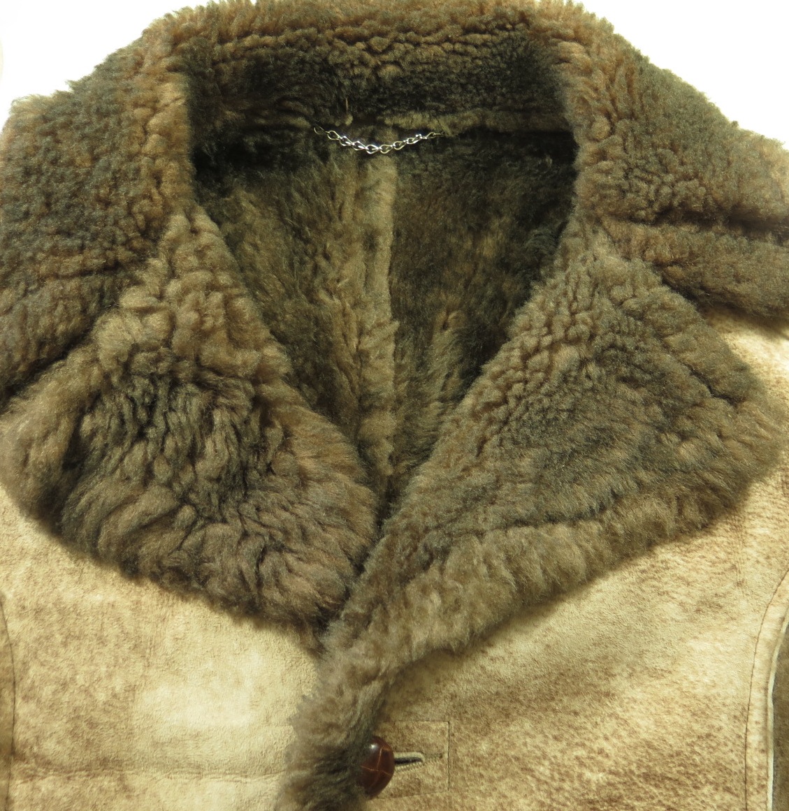 Long Shearling Coat, Authentic & Vintage
