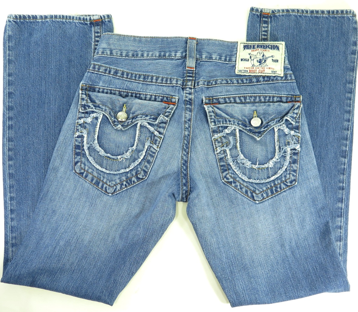 Buy > true religion low rise bootcut jeans > in stock