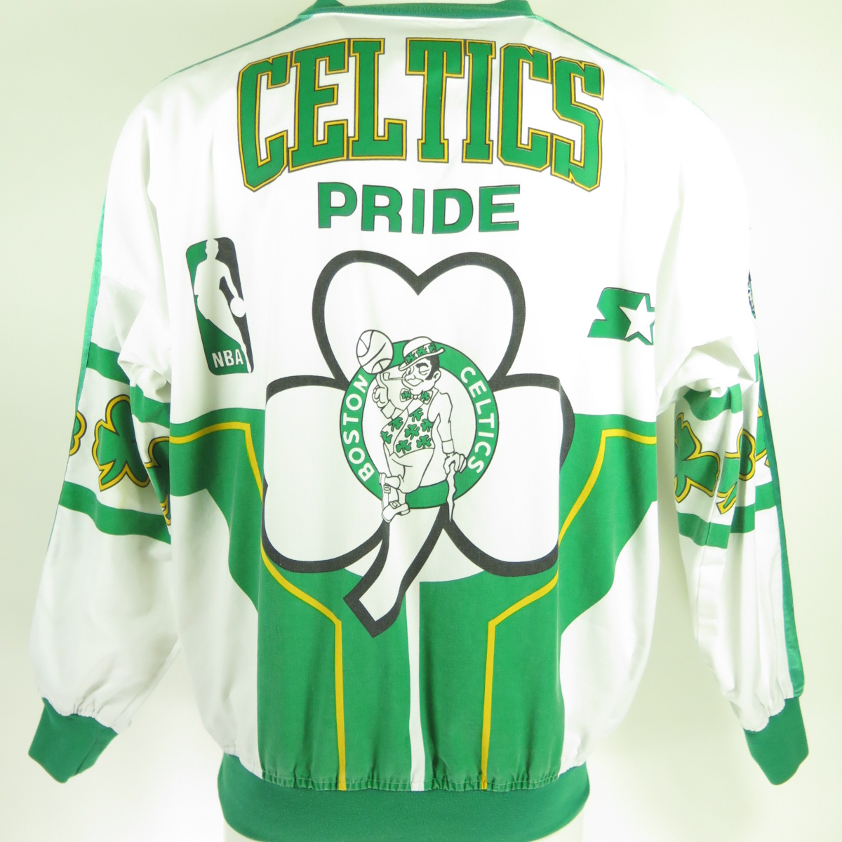 Vintage 80s Boston Celtics Champion Sweatshirt M NBA Basketball Green