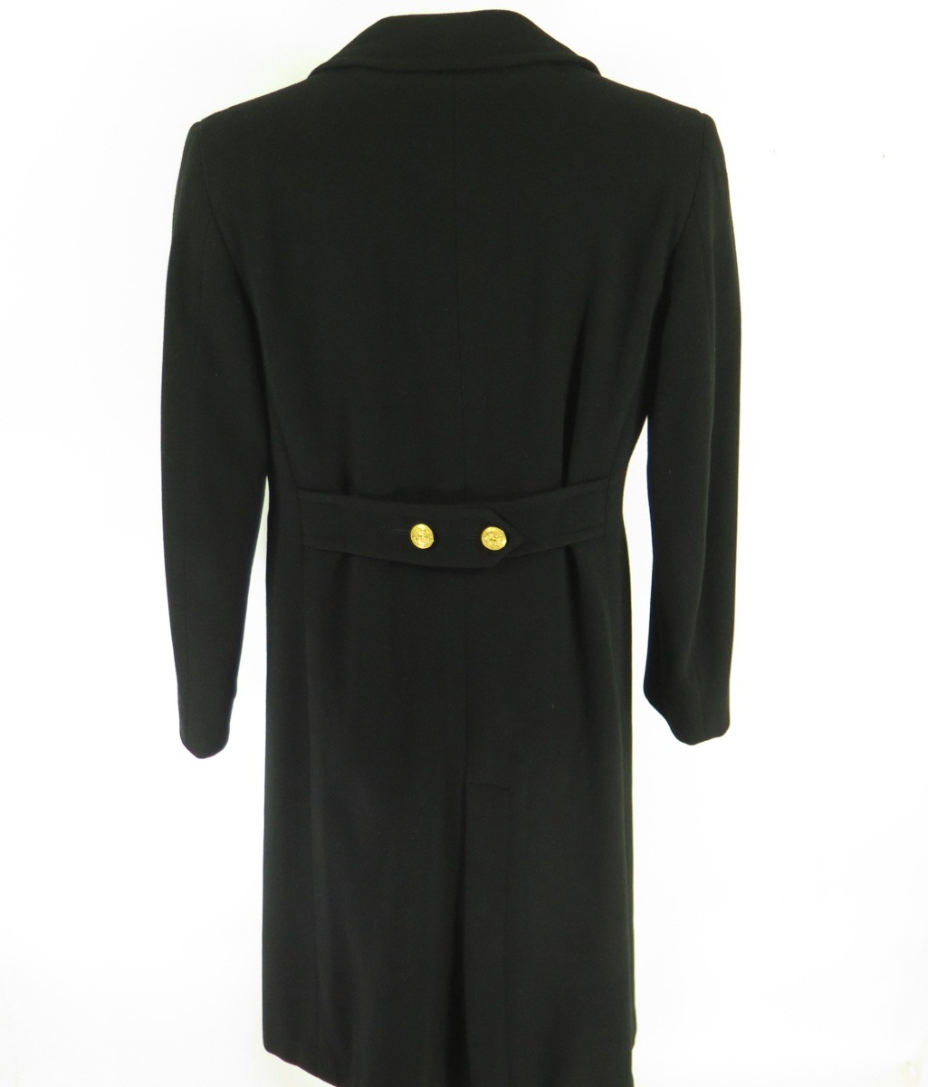 Vintage 70s USN Bridgecoat Overcoat Mens 40 US Naval Academy Gold ...