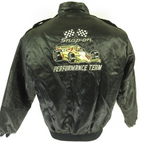 Vintage 80s Snap On F1 Racing Jacket L Performance Team Cafe Racer Snap On Performance Racing Jacket I09h 1