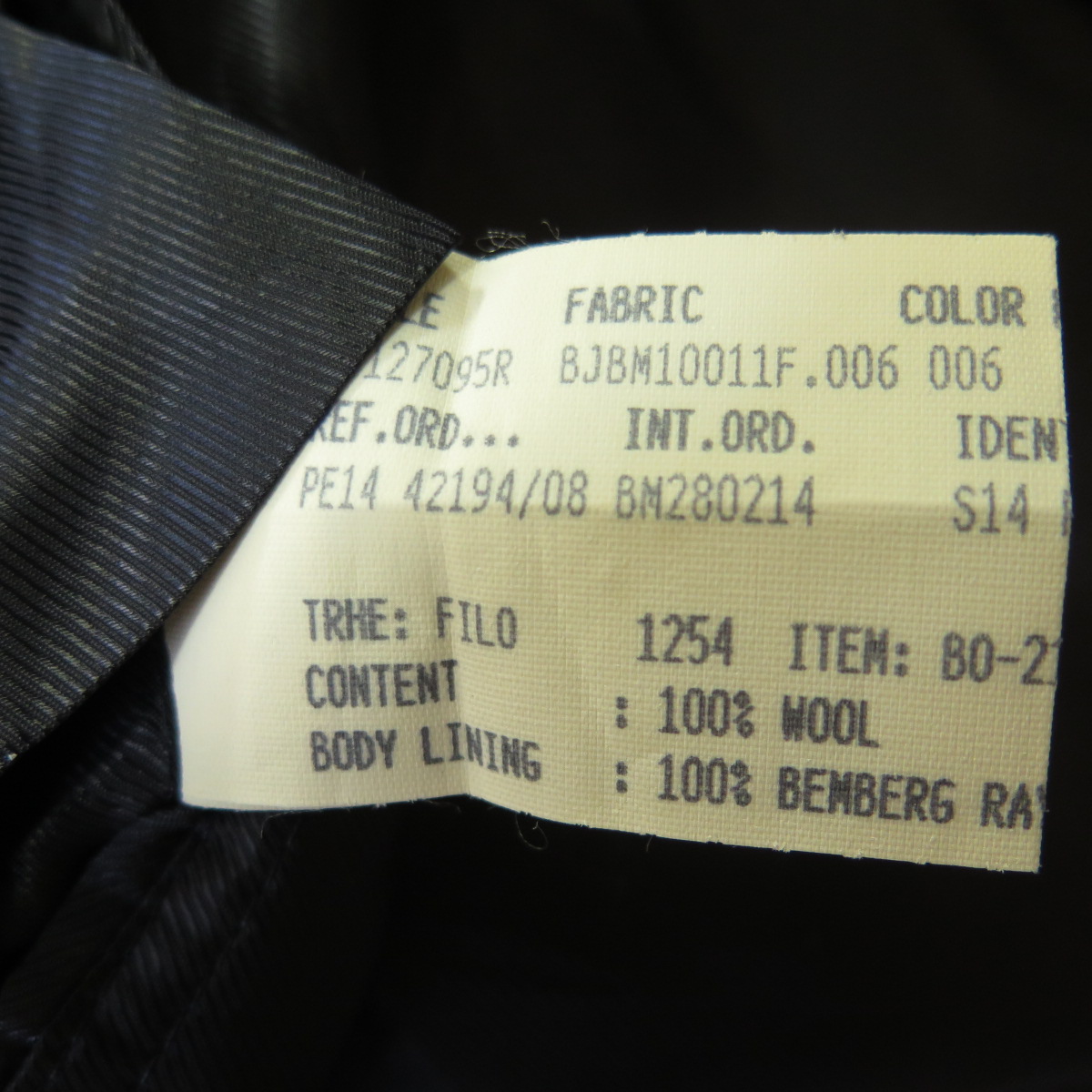 Brooks Brothers 1818 Fitzgerald Jacket Pants Suit Mens 44 Italy Made ...