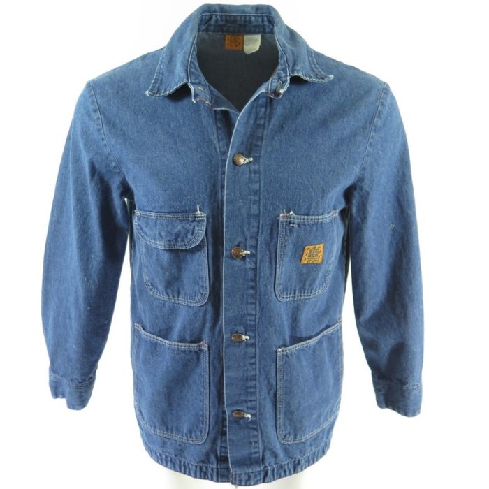 Vintage 80s Big Ben Denim Work Chore Jacket 40 or Med Wrangler USA Made  Blue | The Clothing Vault