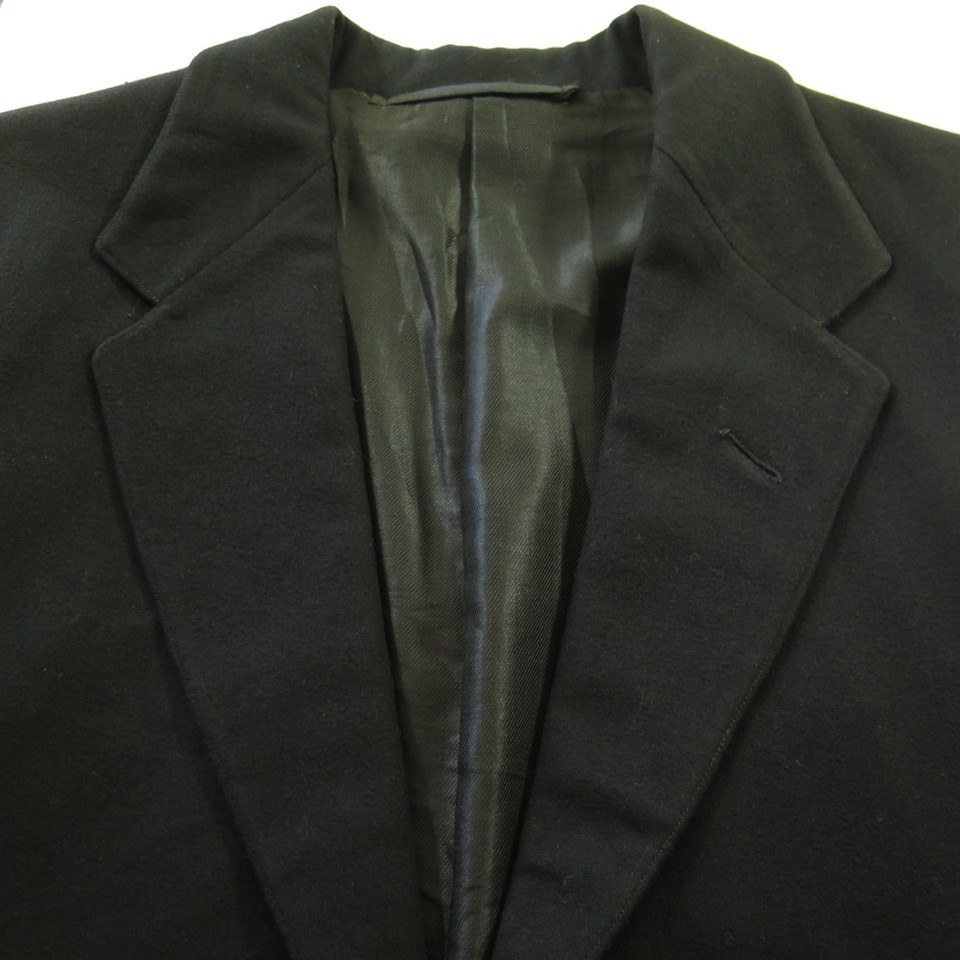 Vintage 20s Tuxedo Coat Tux Jacket 38 Small Tailcoat Black Wool England ...